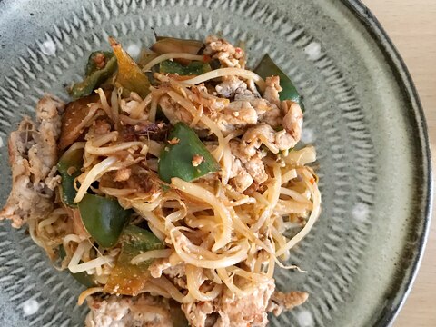 豚肉 もやし ピーマンの豆板醤味噌炒め レシピ 作り方 By Mma05 楽天レシピ 豚肉 もやし ピーマンの豆板醤味噌炒め レシピ 作り方 By Mma05 楽天レシピ